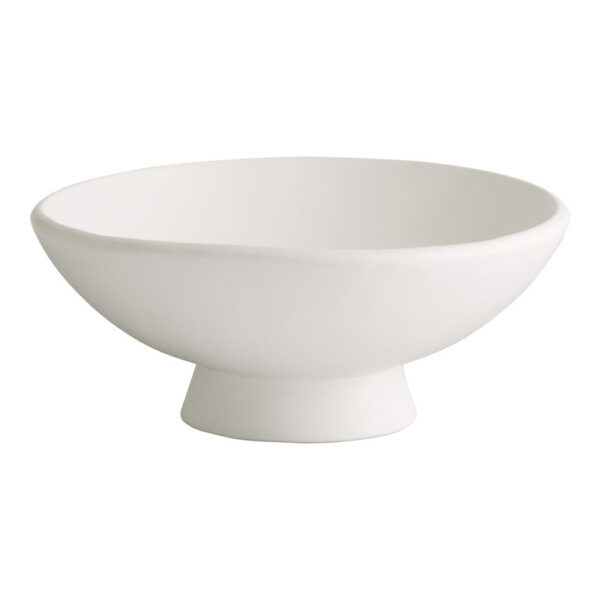 CRAFT Whitewash Terracotta Pedestal Bowl Decor