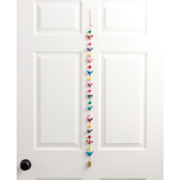 Multicolor Cotton Chicks Garland with Bell