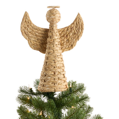 Natural Seagrass Angel Tree Topper