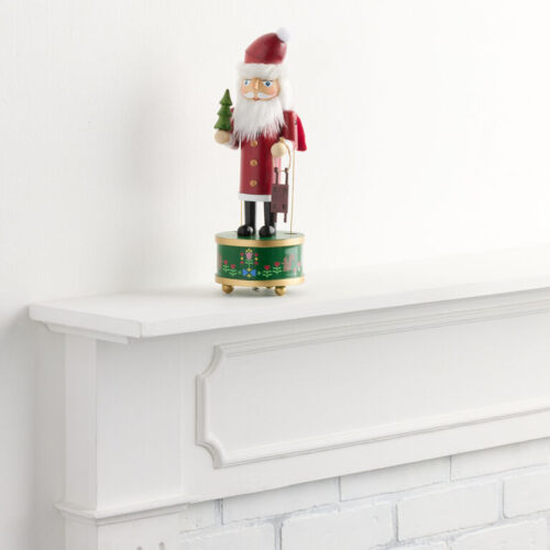 Santa Claus Musical Nutcracker Decor
