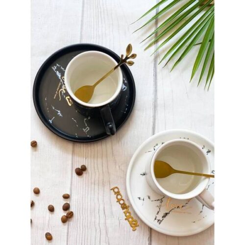 Cup And Saucer - Love - Single Piece Cup And Saucer - Love - Single Piece