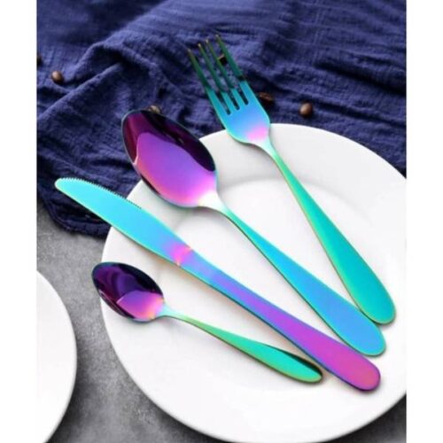 Cutlery - Holographic - Set Of 4 Cutlery - Holographic - Set Of 4