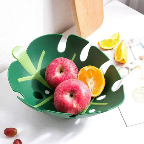 Fruit Bowl - Leaf-Shaped - Single Piece Fruit Bowl - Leaf-Shaped - Single Piece