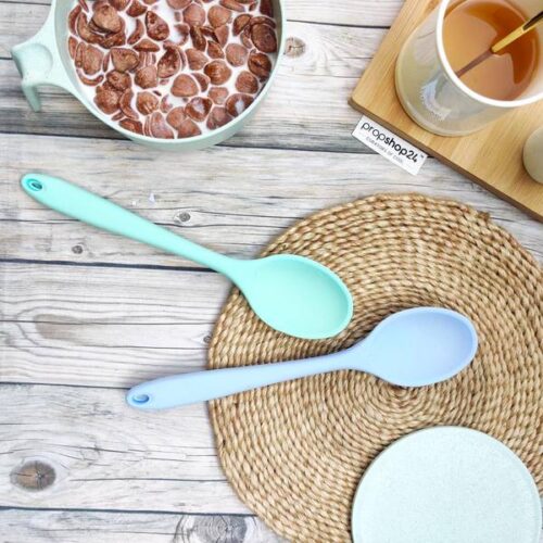 Spoon - Silicone - Heat Resistant - Solid - Single Piece Spoon - Silicone - Heat Resistant - Solid - Single Piece